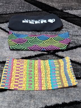 SET-OF-3 ASSORTED HEADBANDS SWEATBANDS